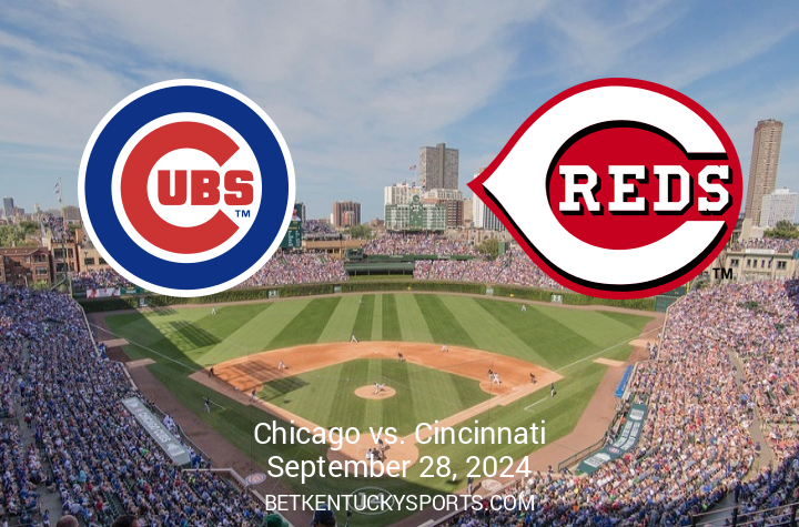 Cincinnati Reds Clash with Chicago Cubs on September 28, 2024 at Wrigley Field